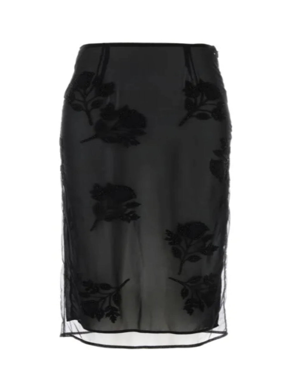 Flower Embroid Skirt Mds