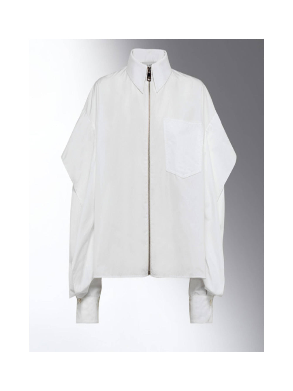 Winged Zip-Up Shirt Mds