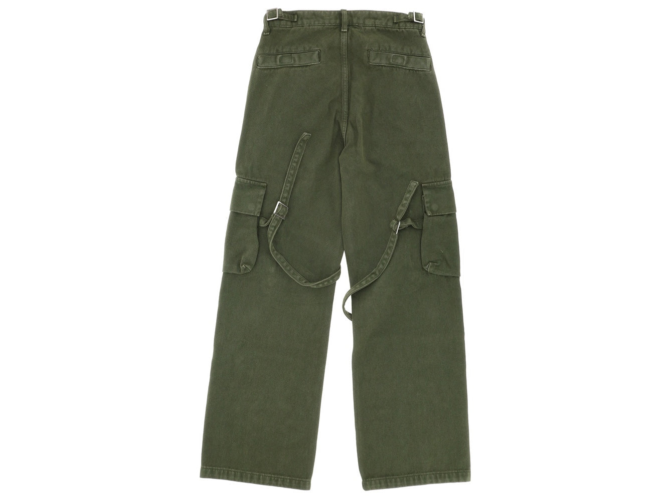 Phone Pocket Cargo Pants Green