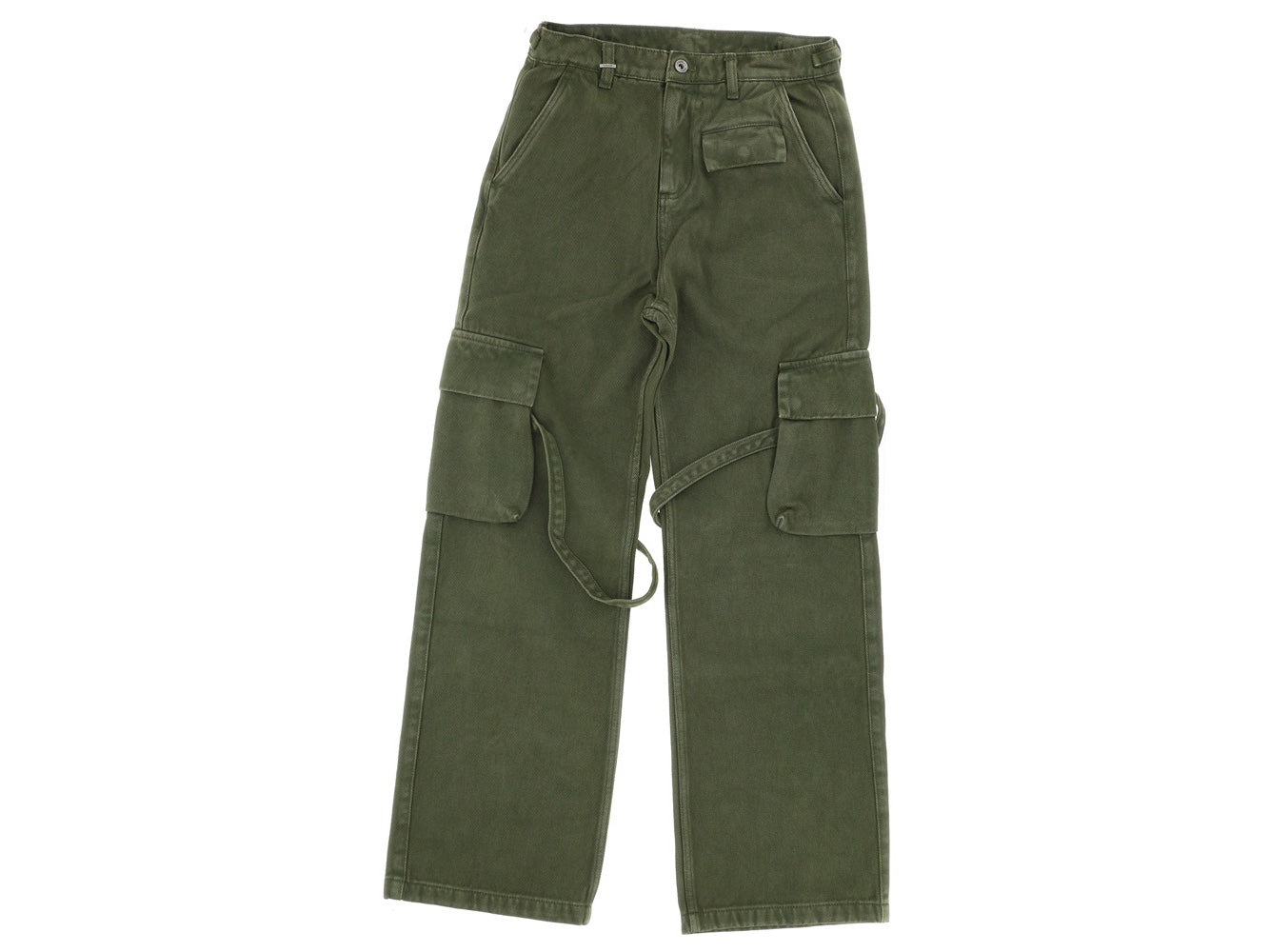 Phone Pocket Cargo Pants Green