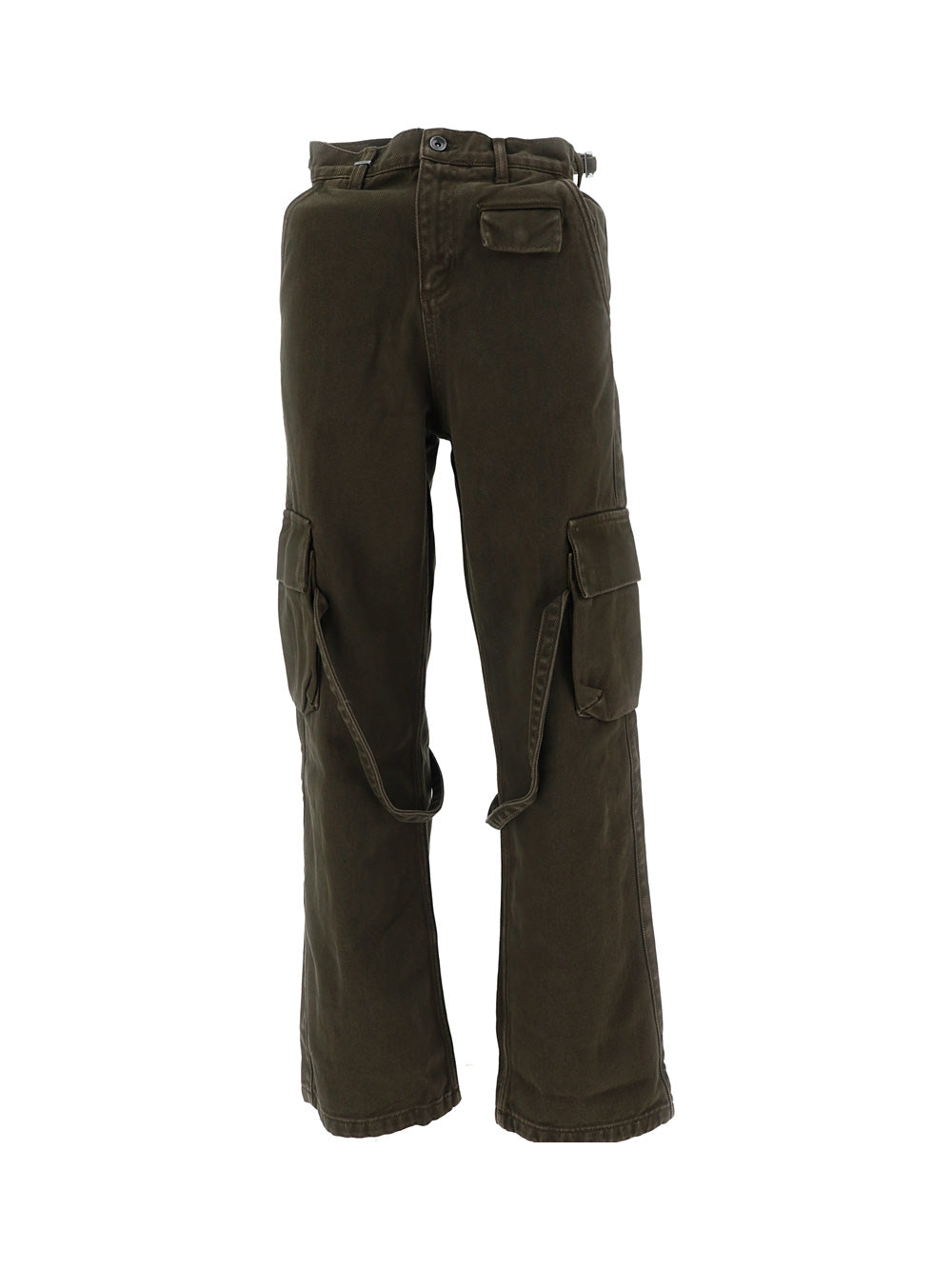 Phone Pocket Cargo Pants Army Gr