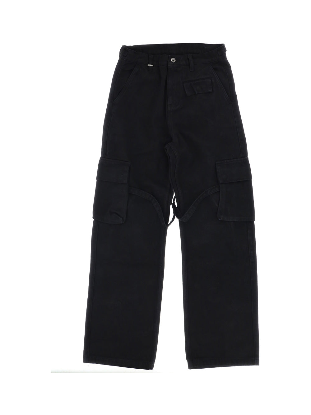 Phone Pocket Cargo Pants Black